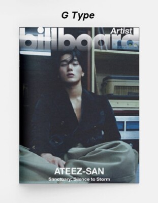 BILLBOARD ARTIST_ATEEZ EDITION A~J Ver./Magazine (Photo Book)+Card