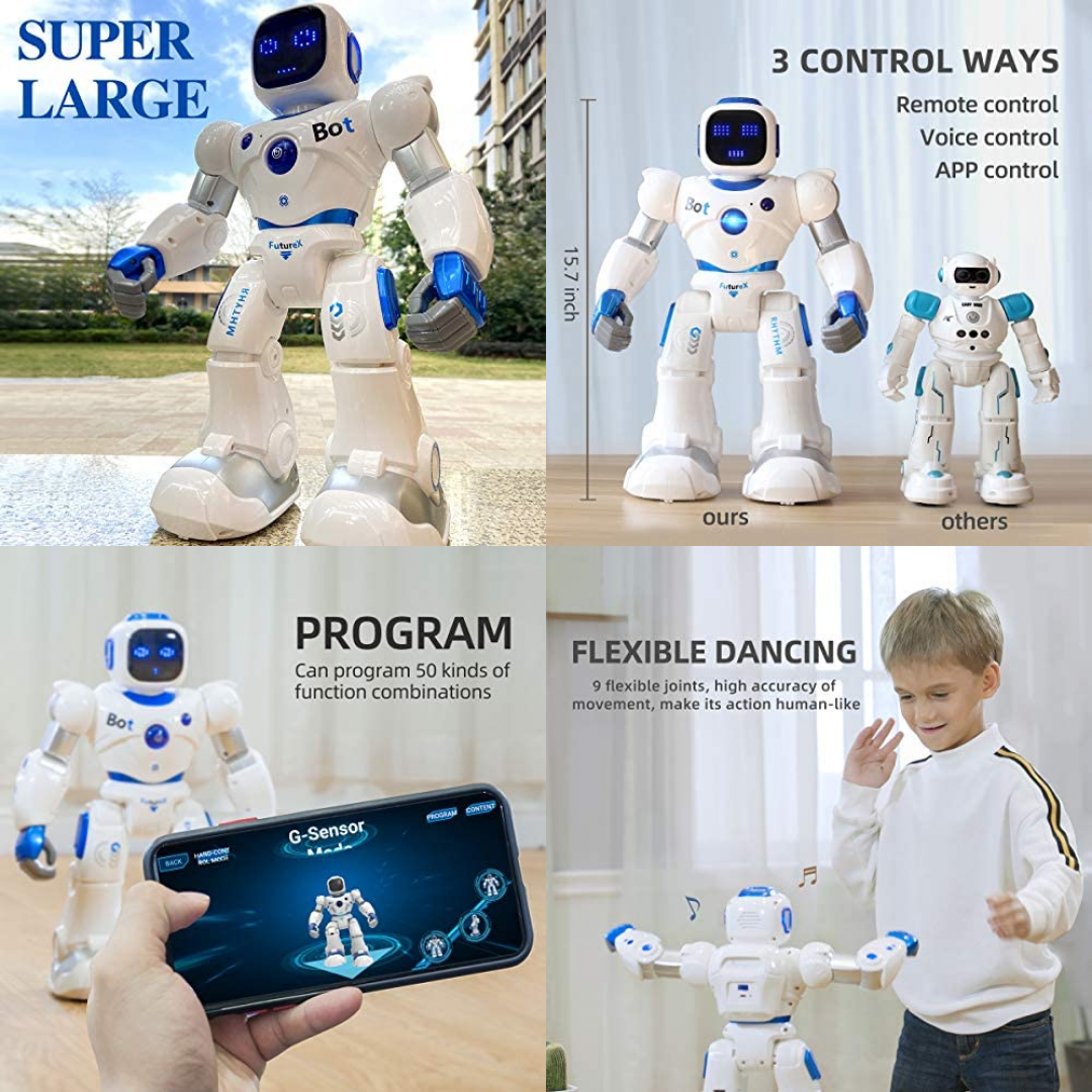 Un robot rose se tient sur une image générative AI de surface rose