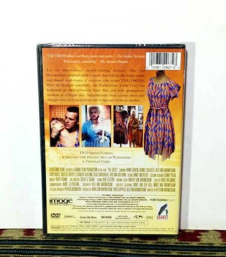 The Dress - 1996 DVD - Dark Comedy - Foreign Film, Henri Garcin - SEALED - Picture 2 of 2