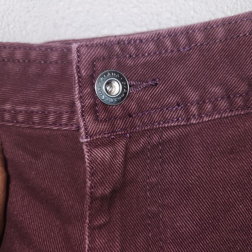 Prana Pants Chino Preppy Casual Maroon Red Jeans Straight Leg Men's Size 38 - Picture 6 of 6