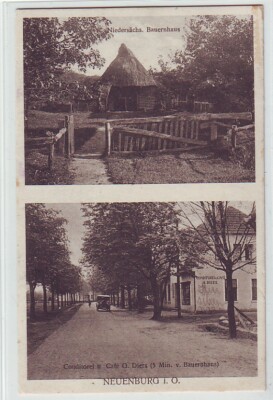  Neuenburg Conditorei Cafe Diers  1927  Zetel Friesland  