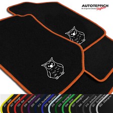 Fußmatten DRUCK EULE für VW Polo Derby 86 86C 2F 1975-1994