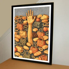 Ryan Sellars Rampet Materialism Poster Print Wall Art 18x24