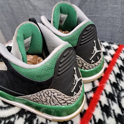 %Size 8 - Men Nike Jordan 3 Retro Mid Pine Green AJ22 Jordan 3 Retro Mid Pine Green for Sale | Authenticity  main image 3