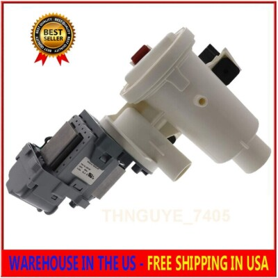 #ad #ad Washer Drain Pump Motor Assembly Kenmore Elite HE4T Whirlpool GHW9150PW4 Duet $44.99