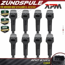 8x Z&uuml;ndspule f&uuml;r Mercedes-Benz E/S-Klasse W210 S210 W140 C140 R129 4.2 5.0L 6.0L