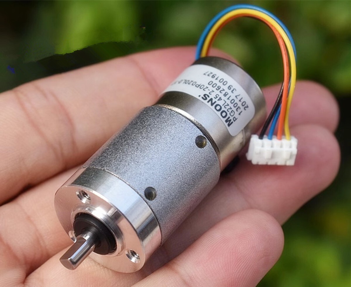 MOONS 2-phase 4-wire Mini Stepper Motor 22mm Metal Planetary Gearbox Gear  Motor | eBay