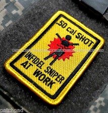 IRAQ MOSUL ANTI-ISIS GREEN BERETS SAS v�lkr� ROAD SIGN: 50 Cal. Sniper at Work