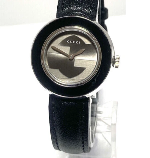 montre femme GUCCI lunette changeante