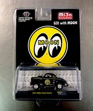 M2 MACHINES 1941 WILLYS COUPE GASSER MOONEYES MIJO EXCLUSIVE BLACK FREE SHIPPING