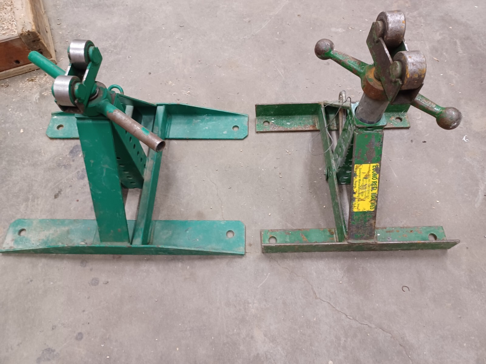 Greenlee Screw Type Wire Pulling Jack Stands/12 Stands available eBay