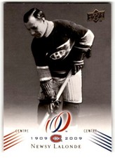 2008-09 Upper Deck Montreal Canadiens Centennial Newsy Lalonde* #19 Montreal