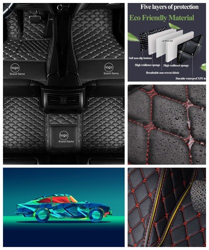 Custom Handmade For Volvo All Models Car Floor Mat Trunk Mat Waterproof Luxury - Picture 4 of 40