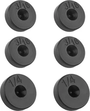 6PCS Brake Line Flaring Tool Kit Flare Adapter,3/16" & 1/4" Steel Adapter Double