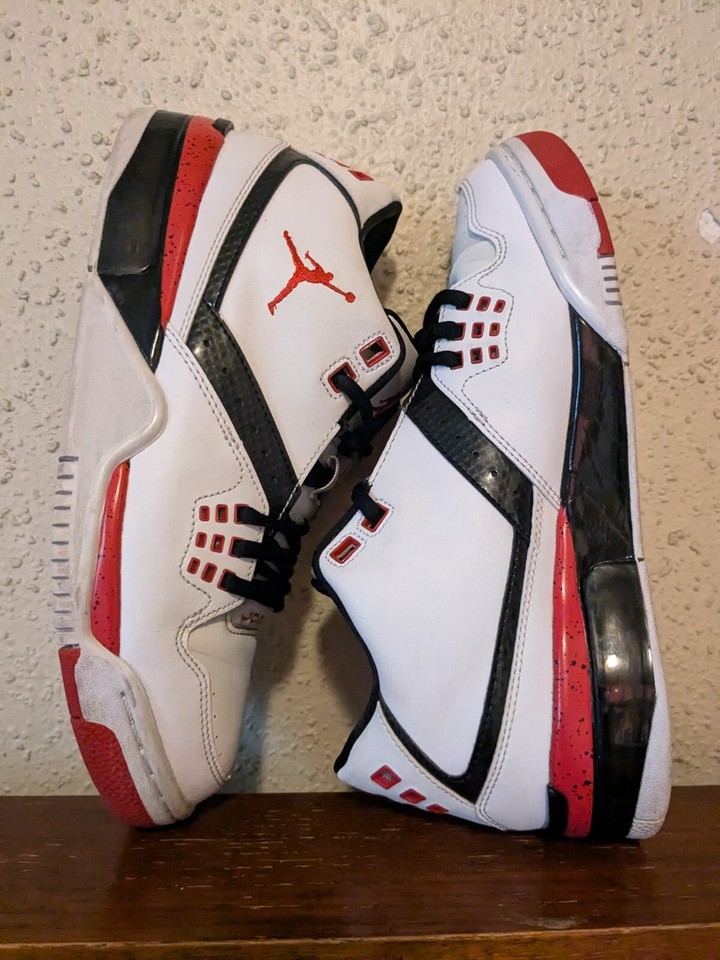 Nike Air Jordan Flight 23 White/Red Men's Size 8 US Shoes (317820116