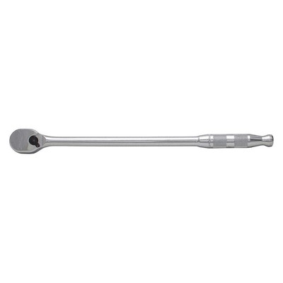 PROTO J4750HTC Hand Ratchet, 9 in, Chrome, 1/4 in 53GL91