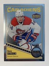 2019-20 O-Pee-Chee Platinum Retro Foil NICK SUZUKI Rookie Card# R-90. rookie card picture