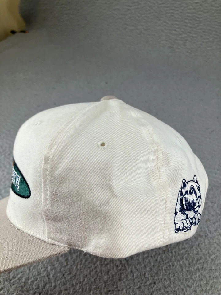 Chapéu Snapback Vintage Penn State Nittany Lions Agulha Americana Logotipo Boné Raro - Imagem 4 de 4