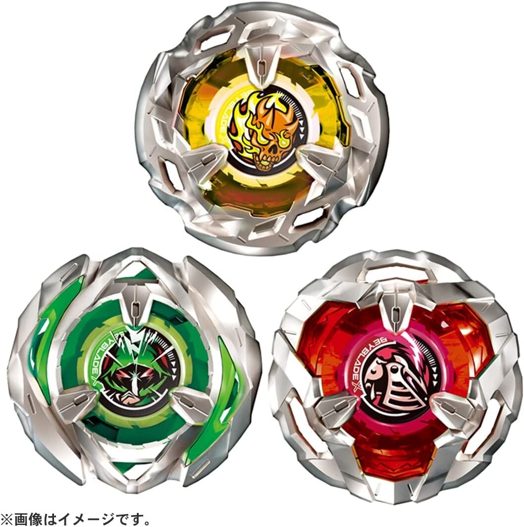TAKARA TOMY BEYBLADE X BX-08 3ON3 DECK SET XTREME GEAR SPORTS PRE