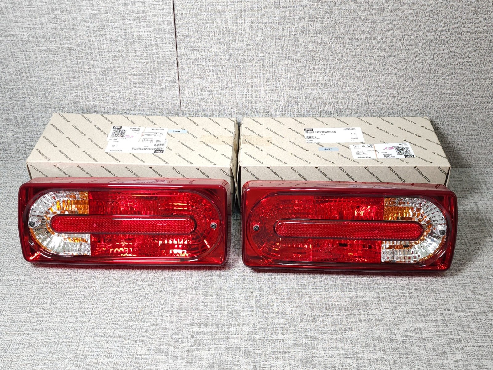 NEW ORIGINAL MERCEDES BENZ KRISTALL Rückleuchten W463 A4638201964  