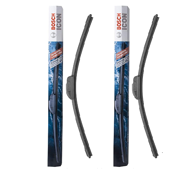 NEW BOSCH ICON BEAM Fitment Wiper Blade Front Left+Right 26
