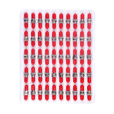 -50pcs ST Simplex Coupler ST to ST Simplex Singlemode Coupler ST to ST Bulkhe...