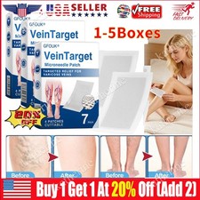 1-5X For Legs Relieve Varicose Veins Microneedle-Patches Vein Ease Care Patch US