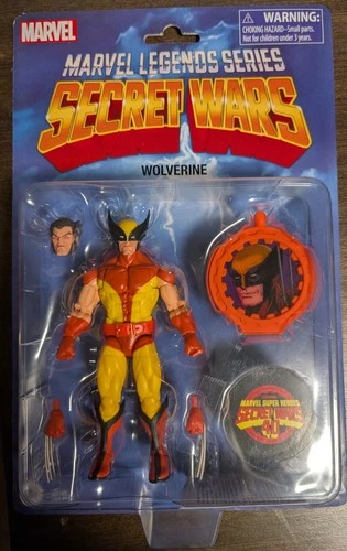 Hasbro Marvel Legends Series SECRET WARS WOLVERINE 6’ Action Figure New & Sealed