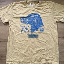 90s Weezer Rock Band Tour 2023 Graphic Basic T shirt Retro Style S-5XL