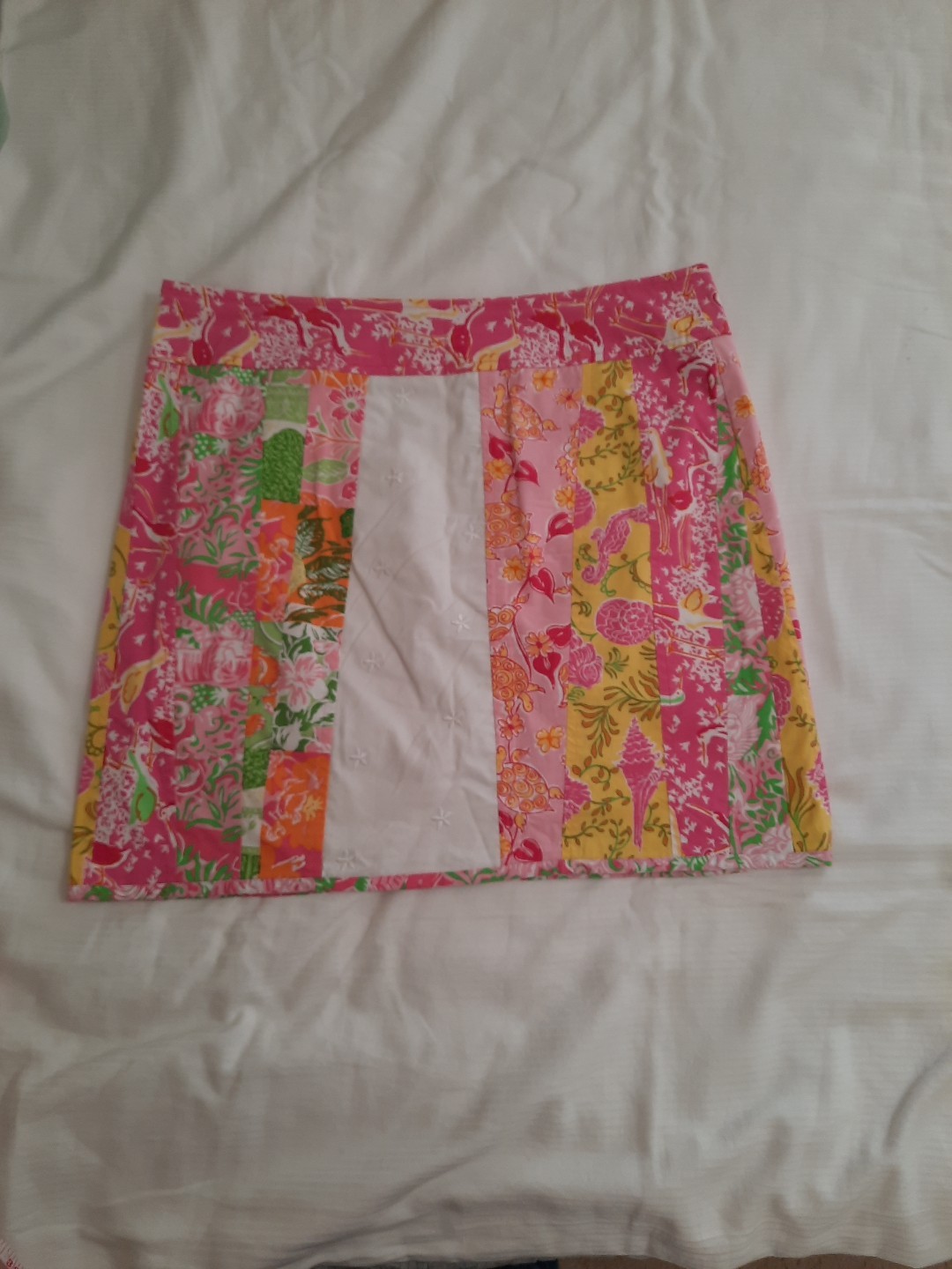 uncommon threads Multi-Color Patchwork Tropical B… - image 6