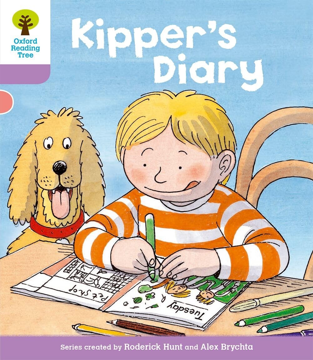 Roderick Hunt Unisex Multicolor Oxford Reading Tree: Level 1+: First Sentences: Kipper's Diary - Image 4