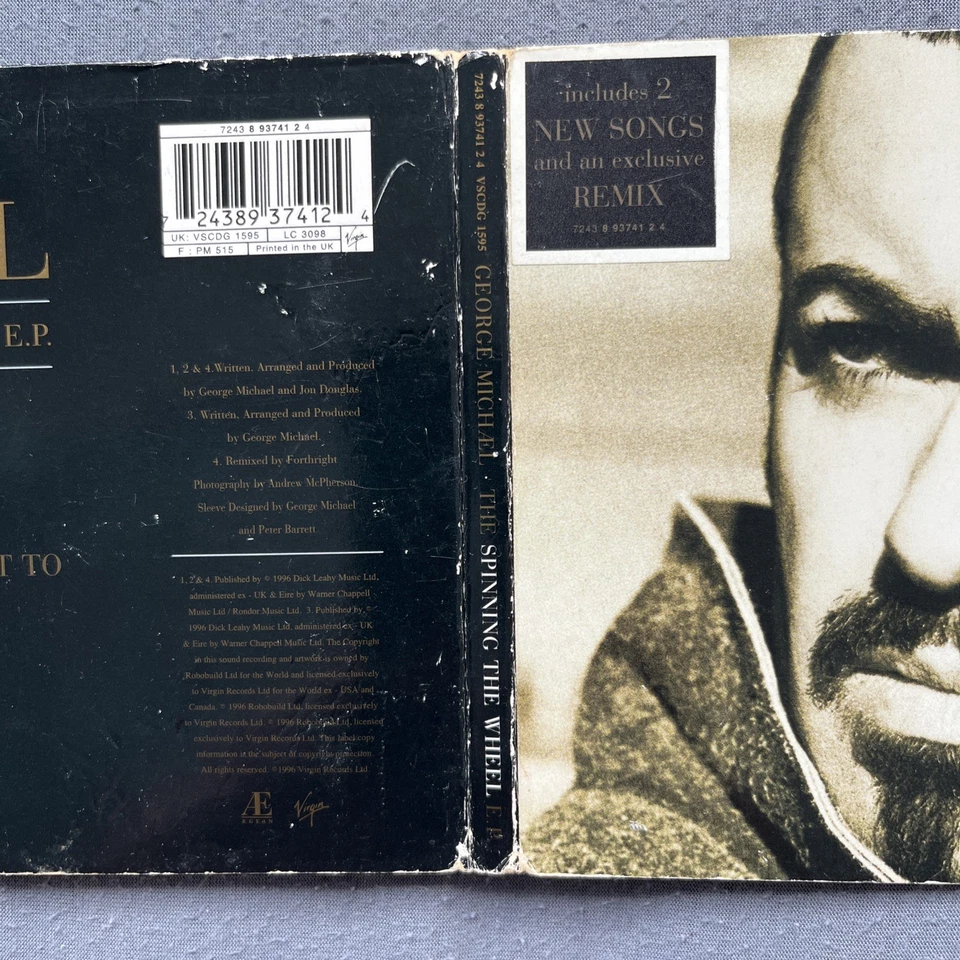 George Michael - The Spinning The Wheel E.P. | 5“CD-Single DIGIPACK, Virgin U.K. - Bild 3 von 4