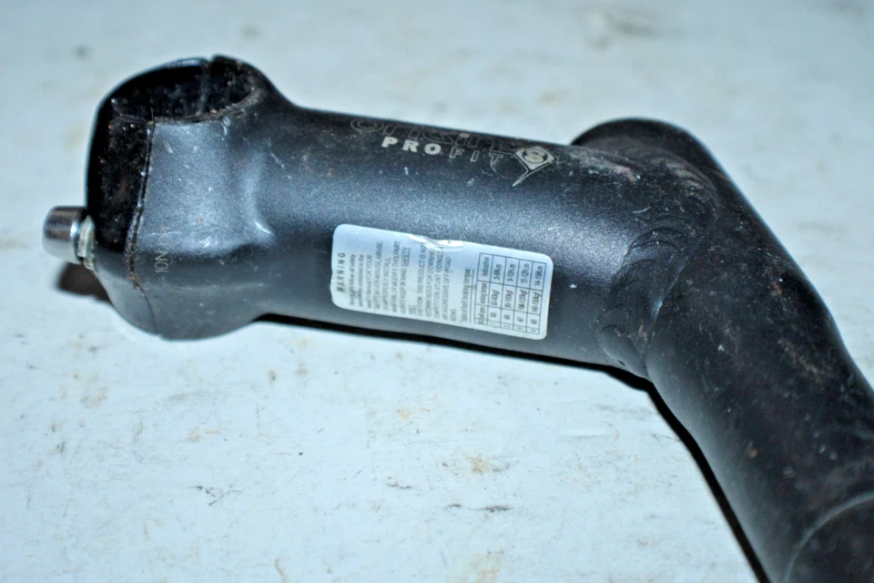 Origin8 Pro Fit 1" Quill Bike Stem Black 90mm 25º Rise 25.4mm MTB USA Shipper :) - Image 4 of 4