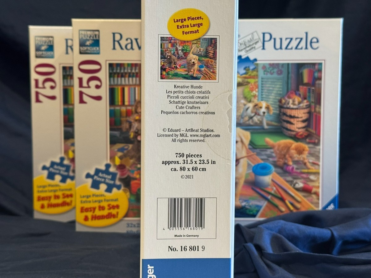NEW - Ravensburger Cute Crafters Puzzle 750 pieces | eBay