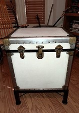 Pottery Barn Trunk End Table Ludlow ---- 699.00  tax