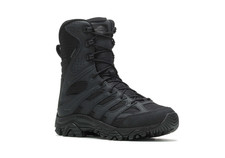 MERRELL MEN'S MOAB 3 8" TACTICAL ZIP WATERPROOF BOOT - SIZE: MEN 9 - DARK OLIVE