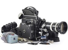 Bolex H16 SBM Movie Camera with Vario-Switar 16-100mm and Accessories