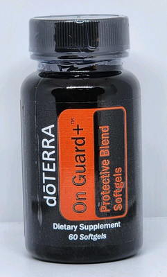 doTERRA On Guard + Protective Blend Softgels 60 Count New Sealed  Exp. 09/2026