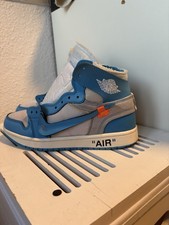 Nike Air Jordan 1  Retro High UNC x Off White...