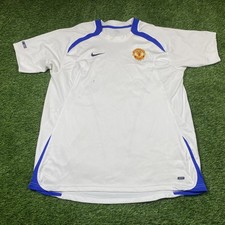 Nike White Manchester United International Club Soccer Fan Apparel