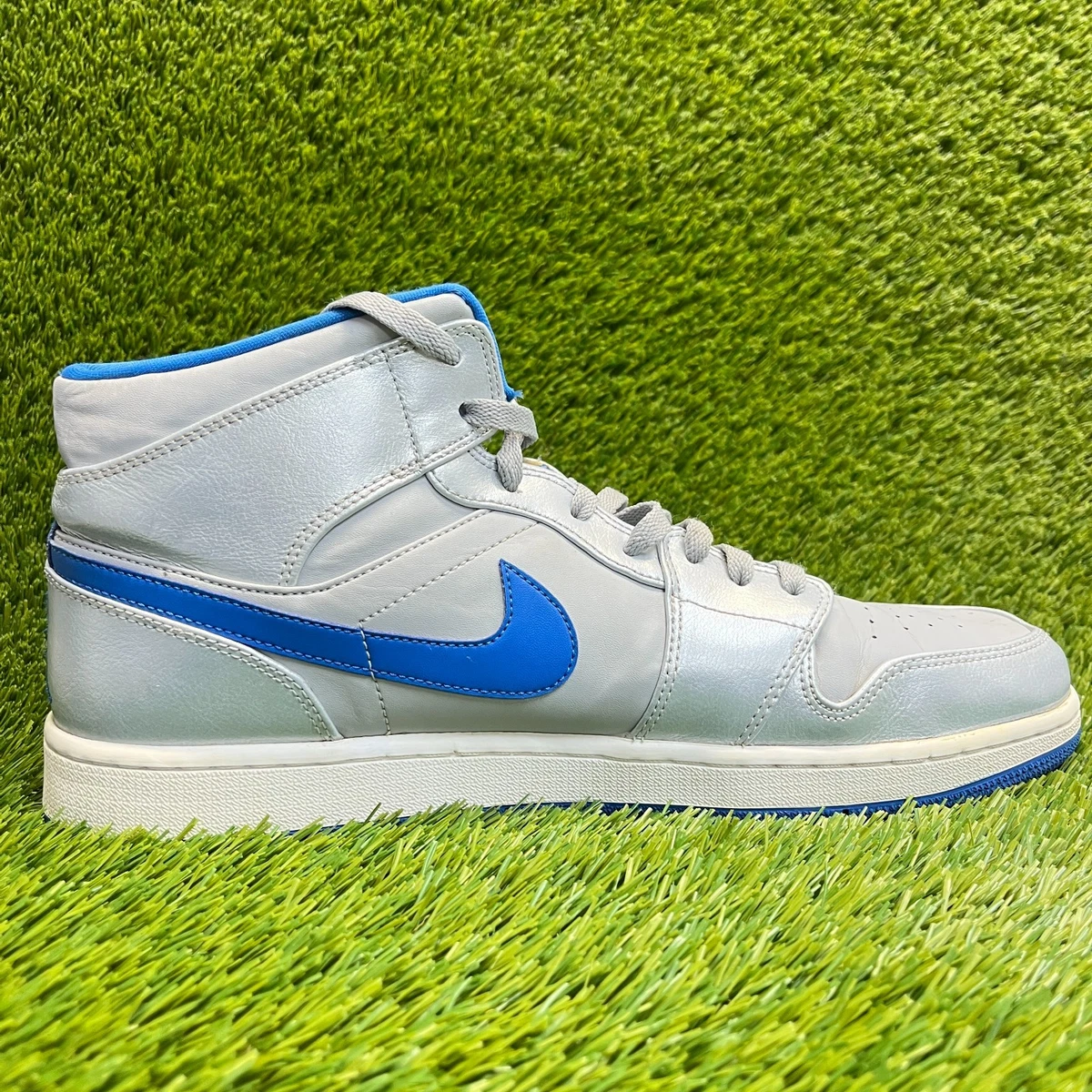 Jordan 1 Mid Wolf Grey - 554724-025 for Sale | Authenticity