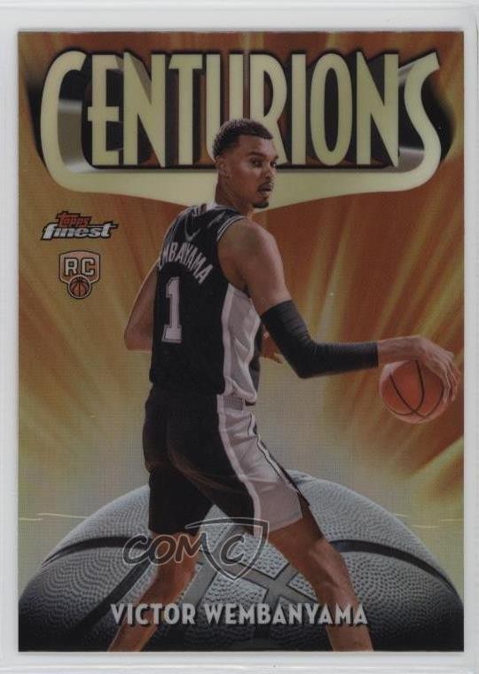 2023-24 Topps Finest Centurions Victor Wembanyama #C-1 Rookie RC