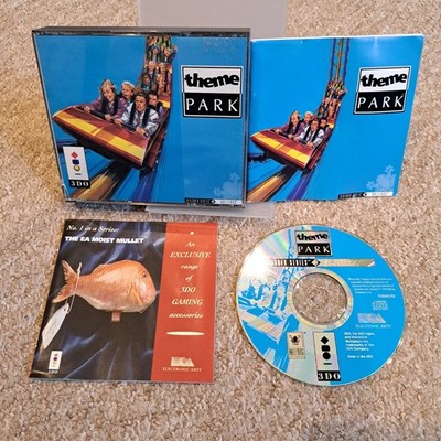 Electronic Arts Theme Park 3DO Videospiel Disc Edition Bullfrog