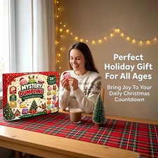 Christmas Dumpling Squishy Advent Calendar 24 Days Countdown Mystery Surprise
