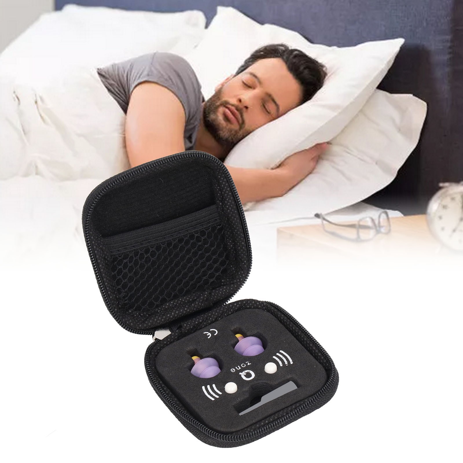 Reusable Silicone Sleeping Ear Plugs Noise Cancelling For Sleeping Work Swimming