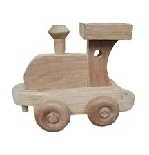 Hand Made Wooden Toy Train Engine