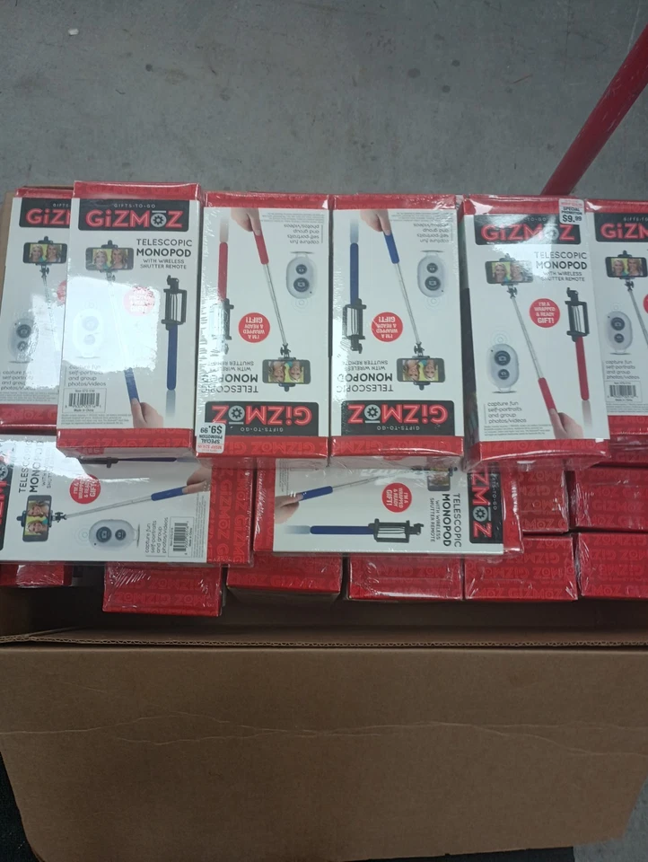 Extendable Telescopic  Monopod  $5  a box 45 total boxes or $185 for all - Image 2 of 2