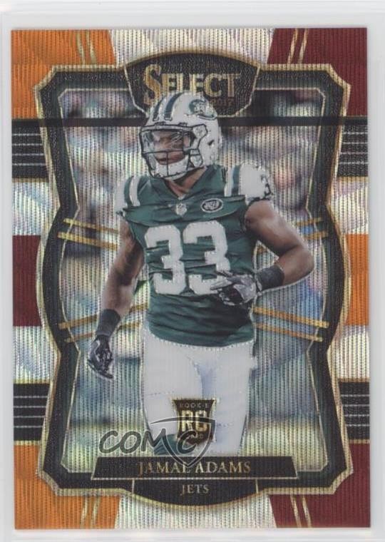 2017 Panini Select Premier Level Tri-Color Prizm 77/149 Jamal Adams #158 4f5