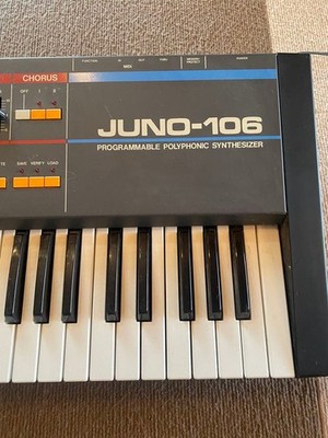 Roland JUNO-106 シンセサイザー 61鍵 Roland JUNO-106 Analog Polyphonic Synthesizer 61 Keys MIDI Chorus