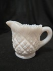 Vintage Westmoreland White Milk Glass Thumbelina Sugar, Cream & Butter Dish — photo 3